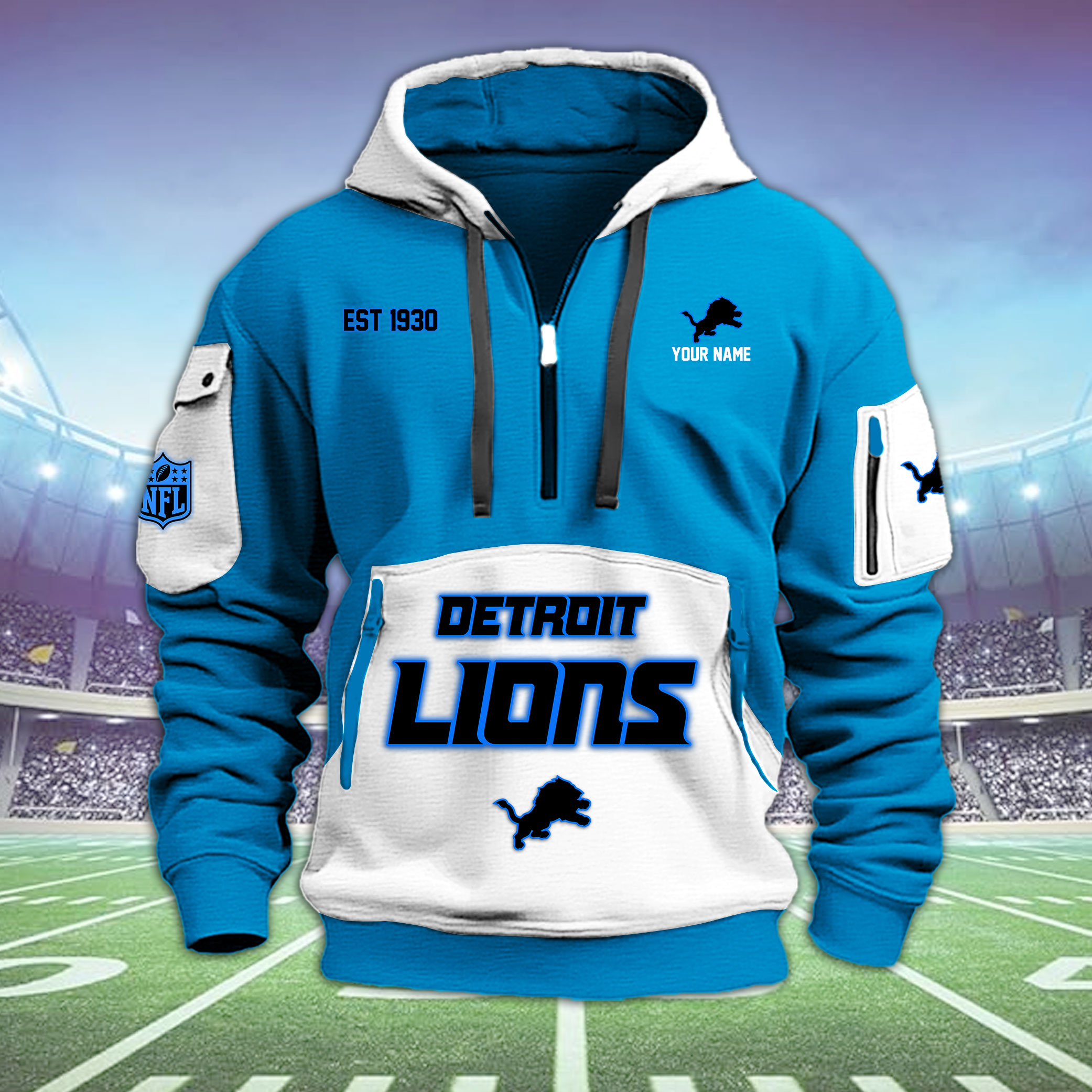 CMSLPC29945 LION2 Heavy Hoodie - Famjoys CMSLPC29945 LION2 Heavy Hoodie - Famjoys