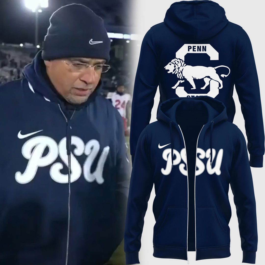 Coach James Franklin Zip Hoodie - Famjoys Coach James Franklin Zip Hoodie - Famjoys