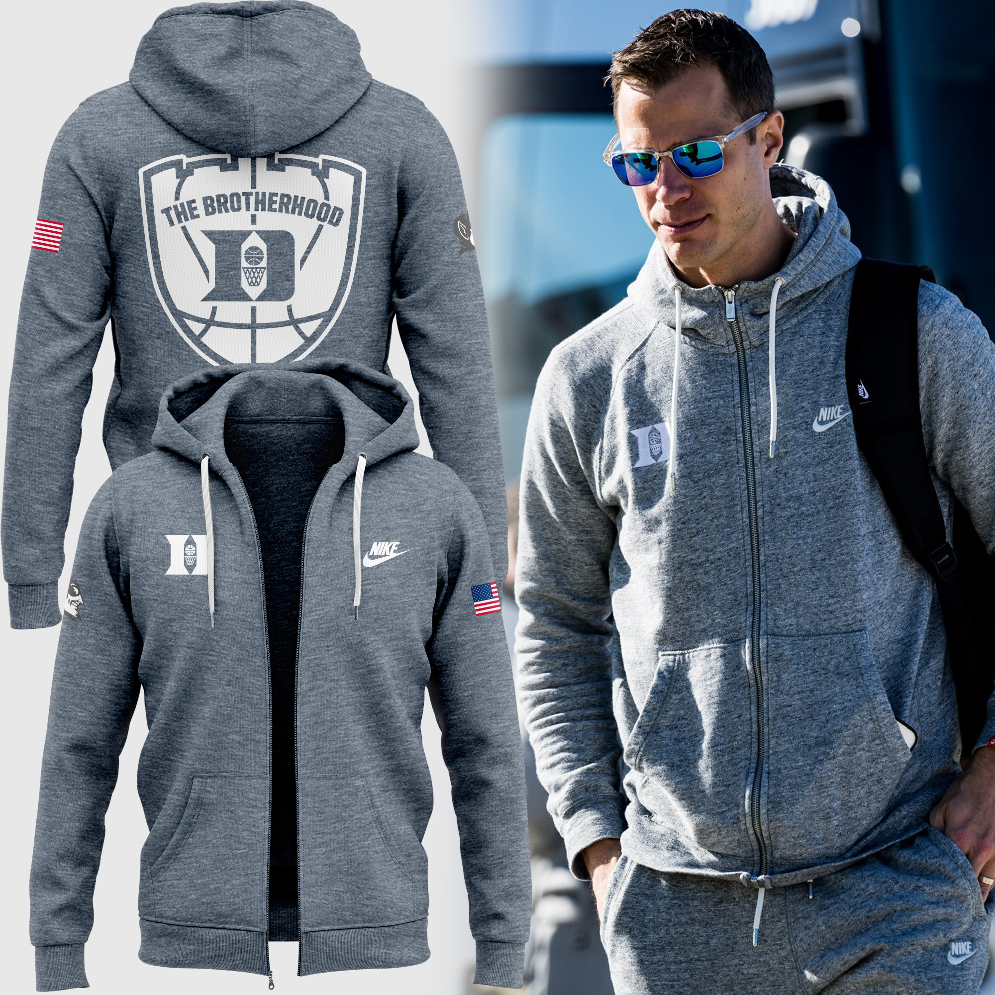 Coach Jon Scheyer Zip Hoodie
