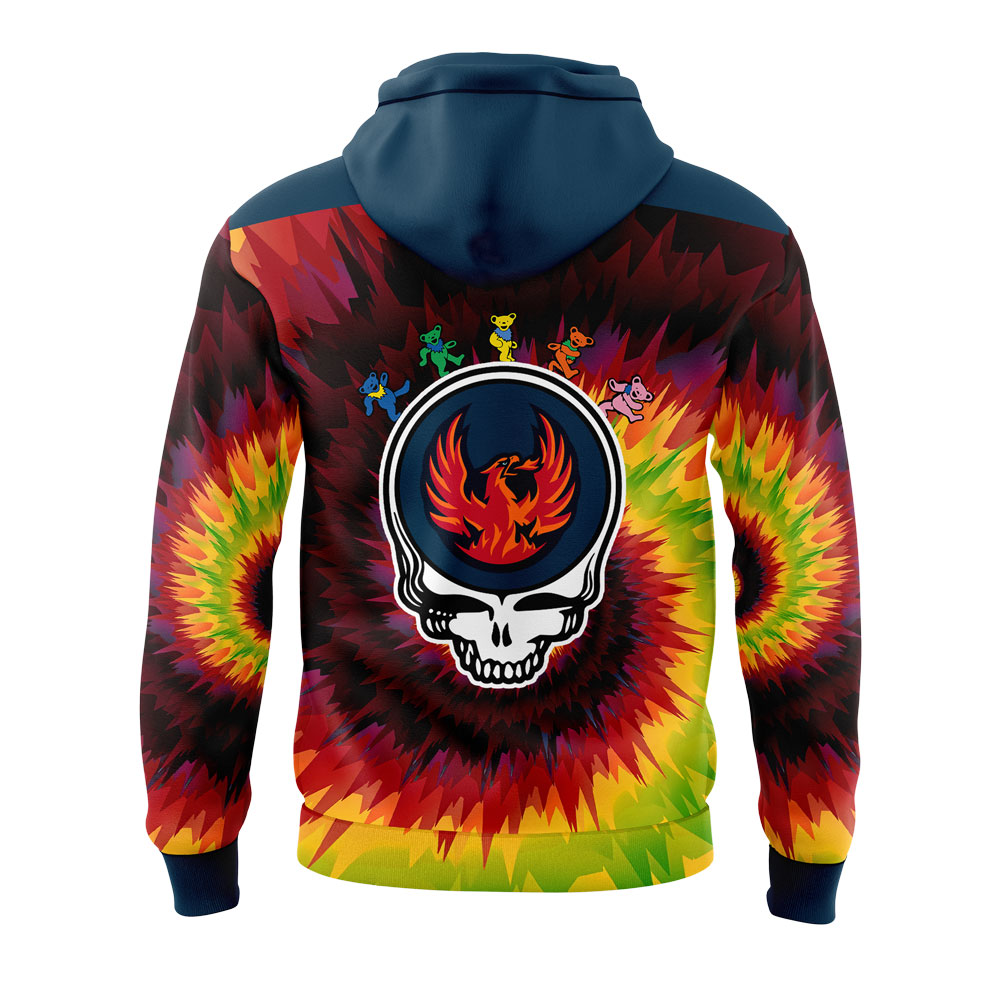 Coachella Valley Firebirds Grateful Dead Night Hoodie V2 - Famjoys Coachella Valley Firebirds Grateful Dead Night Hoodie V2 - Famjoys