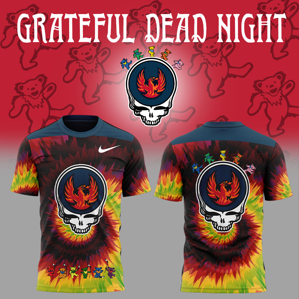 Coachella Valley Firebirds Grateful Dead Night T-shirt - Famjoys Coachella Valley Firebirds Grateful Dead Night T-shirt - Famjoys