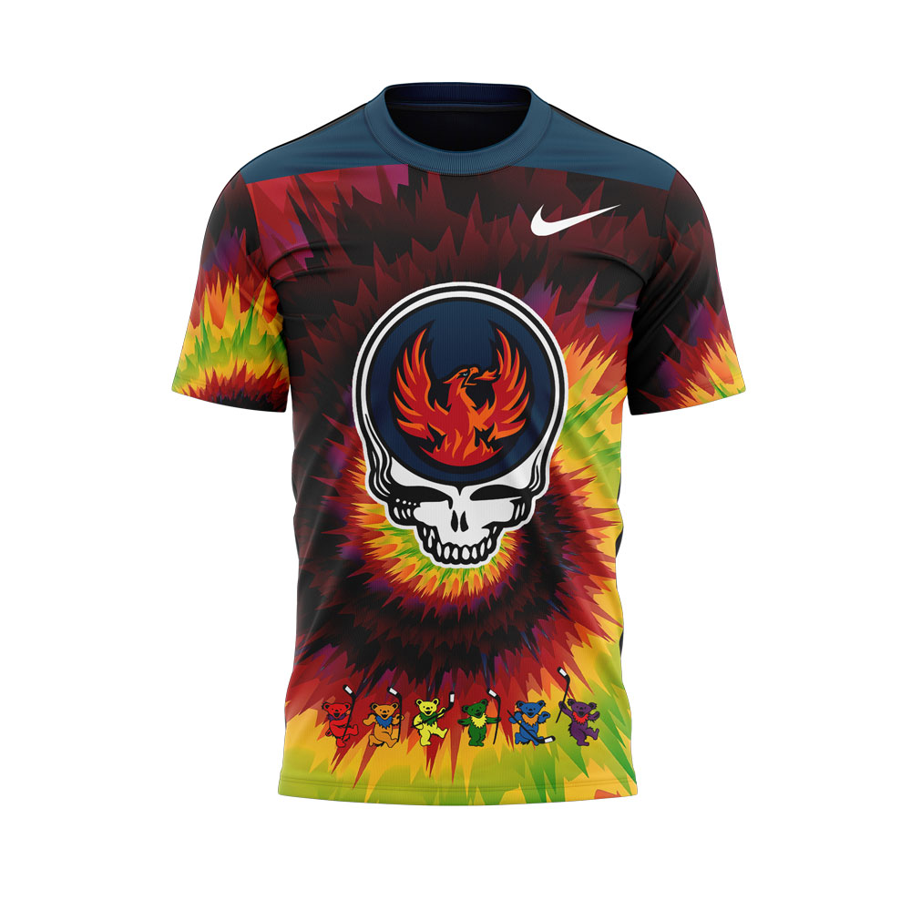 Coachella Valley Firebirds Grateful Dead Night T-shirt - Famjoys Coachella Valley Firebirds Grateful Dead Night T-shirt - Famjoys