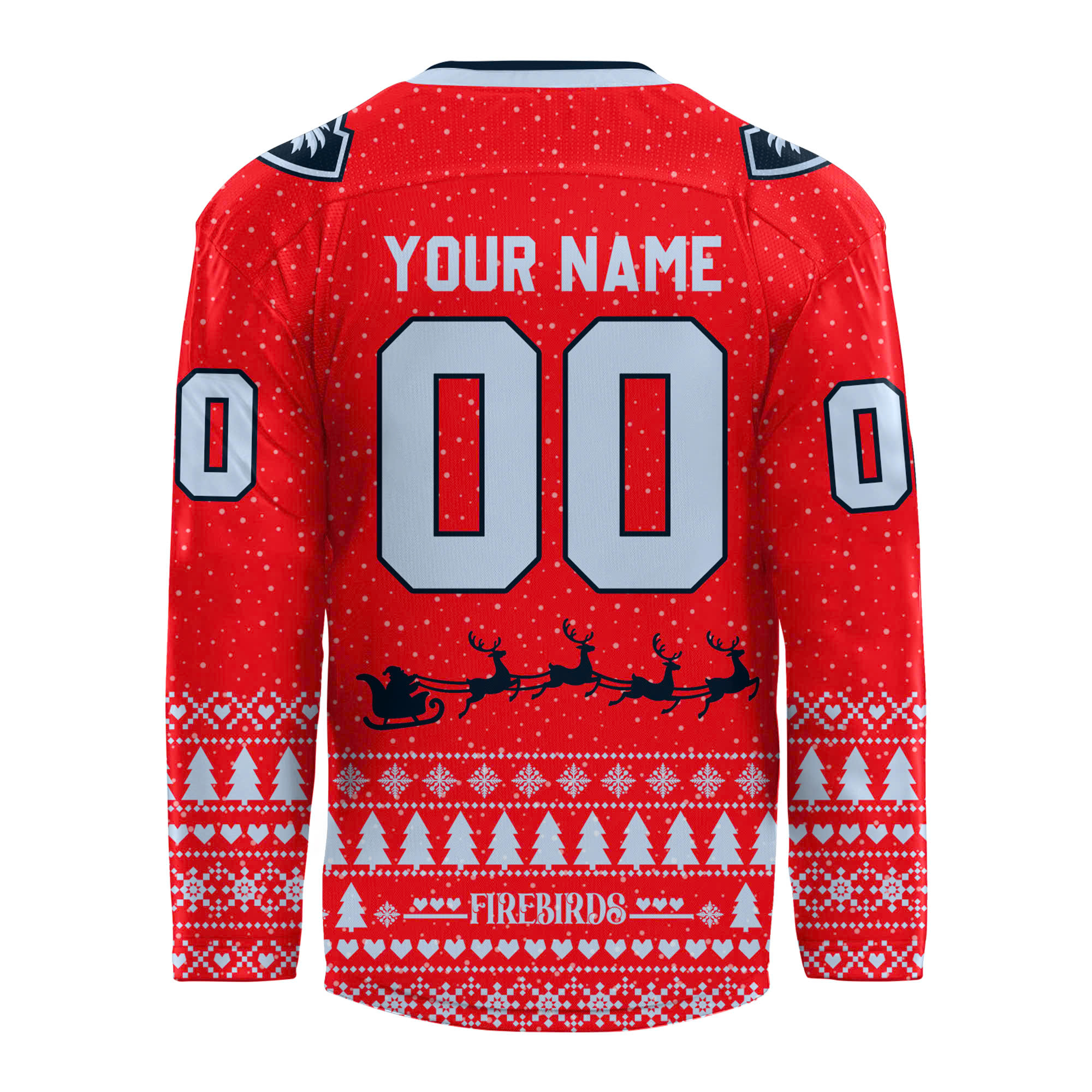 Coachella Valley Firebirds Merry Chirtmas Hoodie - Famjoys Coachella Valley Firebirds Merry Chirtmas Hoodie - Famjoys