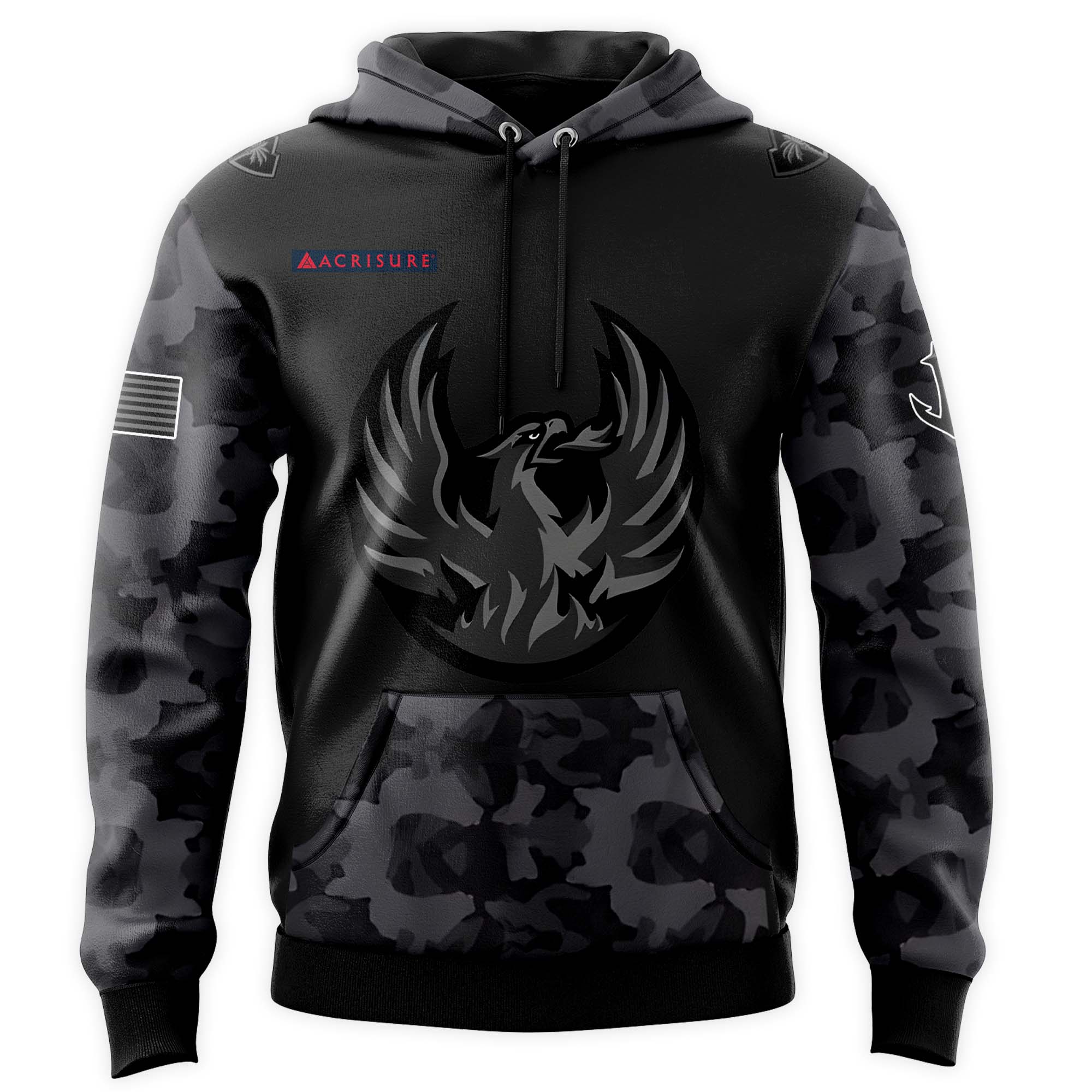 Coachella Valley Firebirds Stealth Fighter Military Hoodie - Famjoys Coachella Valley Firebirds Stealth Fighter Military Hoodie - Famjoys