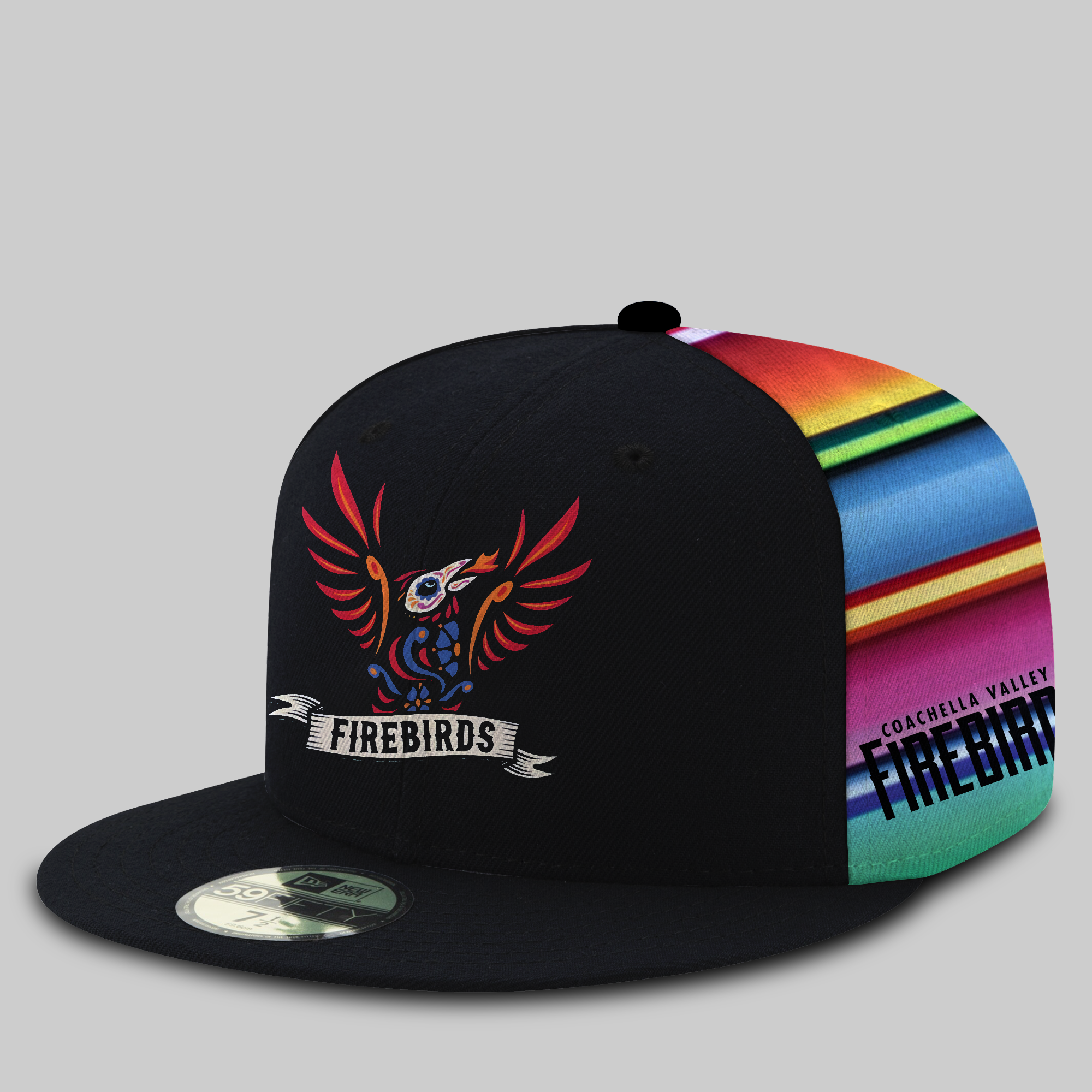 Coachella Valley Firebirds x Dia de los Muertos Night Cap - Famjoys Coachella Valley Firebirds x Dia de los Muertos Night Cap - Famjoys