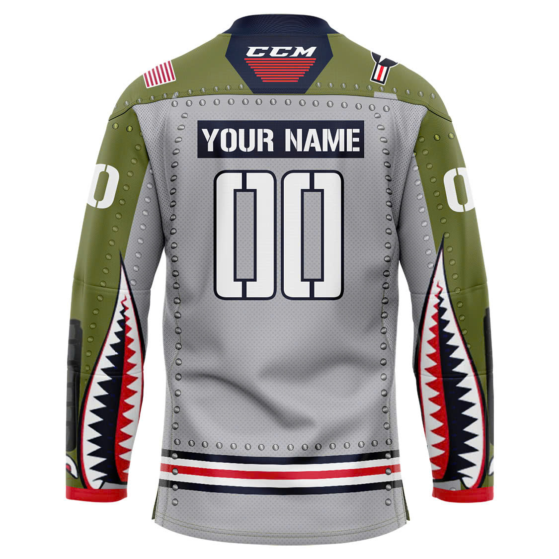 Coachella Valley Firebirds x Military Apprecation Jersey - Famjoys Coachella Valley Firebirds x Military Apprecation Jersey - Famjoys
