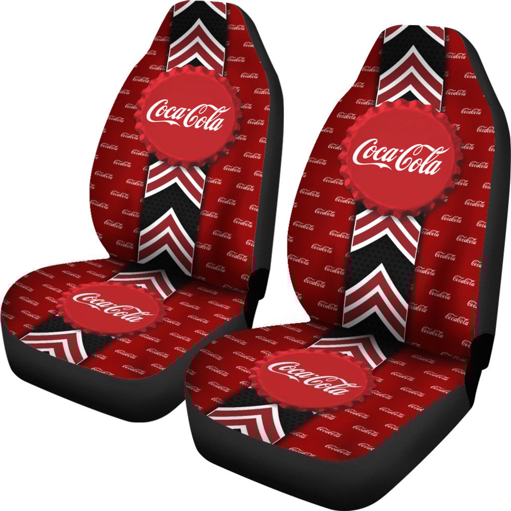 Coca Cola Coke Car Seat Covers Drinks AA22101803 - Famjoys Coca Cola Coke Car Seat Covers Drinks AA22101803 - Famjoys