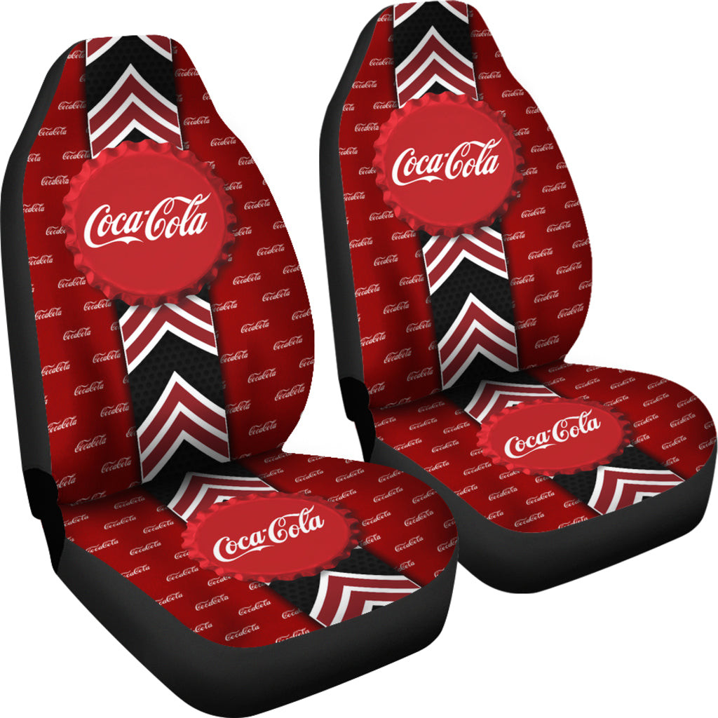 Coca Cola Coke Car Seat Covers Drinks AA22101803 - Famjoys Coca Cola Coke Car Seat Covers Drinks AA22101803 - Famjoys