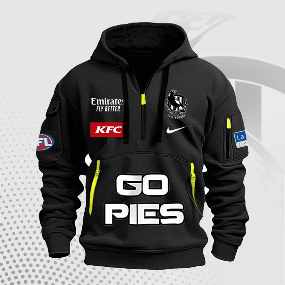 Collingwood Football Club 2D New Hoodie - Famjoys Collingwood Football Club 2D New Hoodie - Famjoys