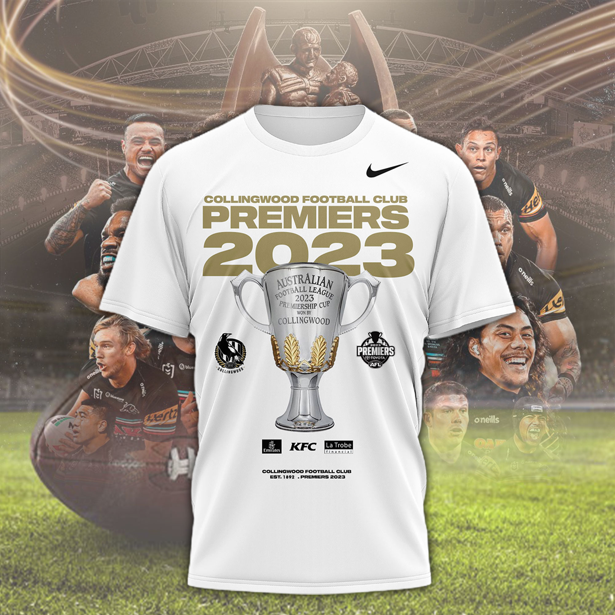 Collingwood Magpies 2023 Premiers SetCombo NQ - Famjoys Collingwood Magpies 2023 Premiers SetCombo NQ - Famjoys