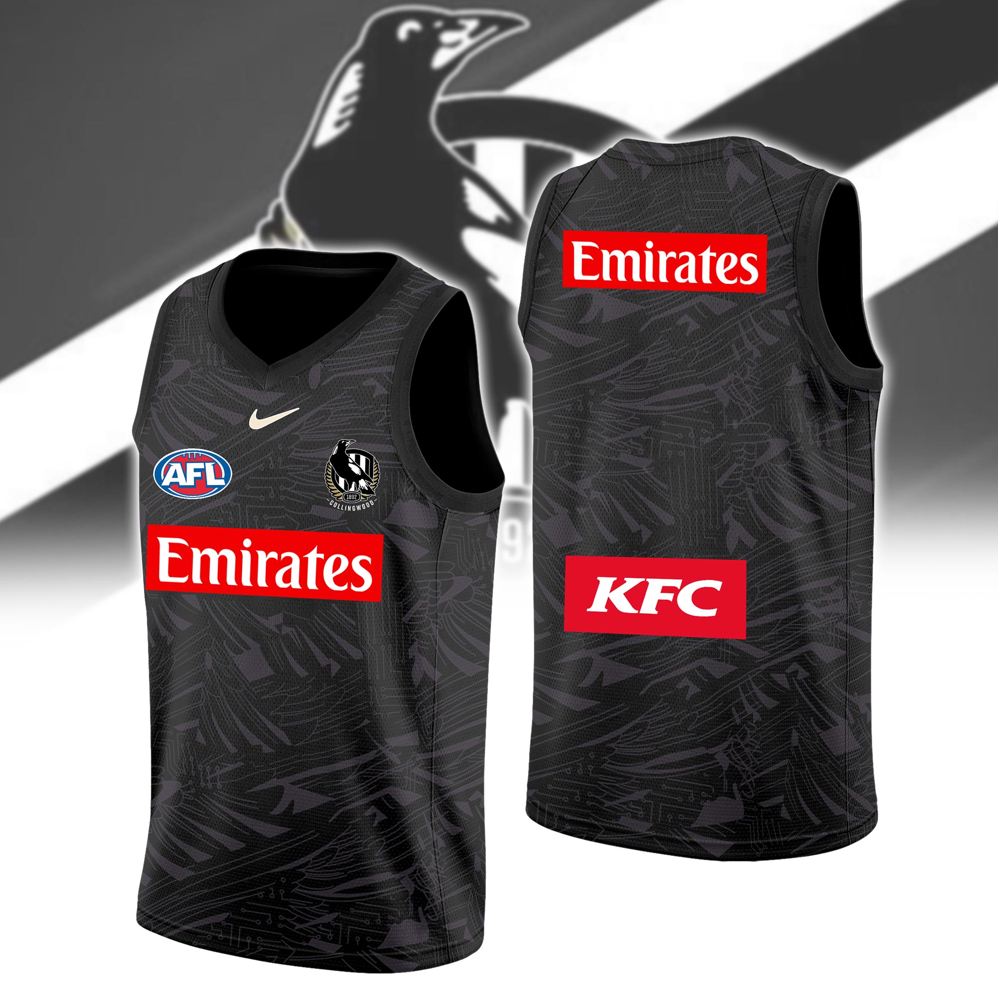 Collingwood Training Singlet Limited - Famjoys Collingwood Training Singlet Limited - Famjoys