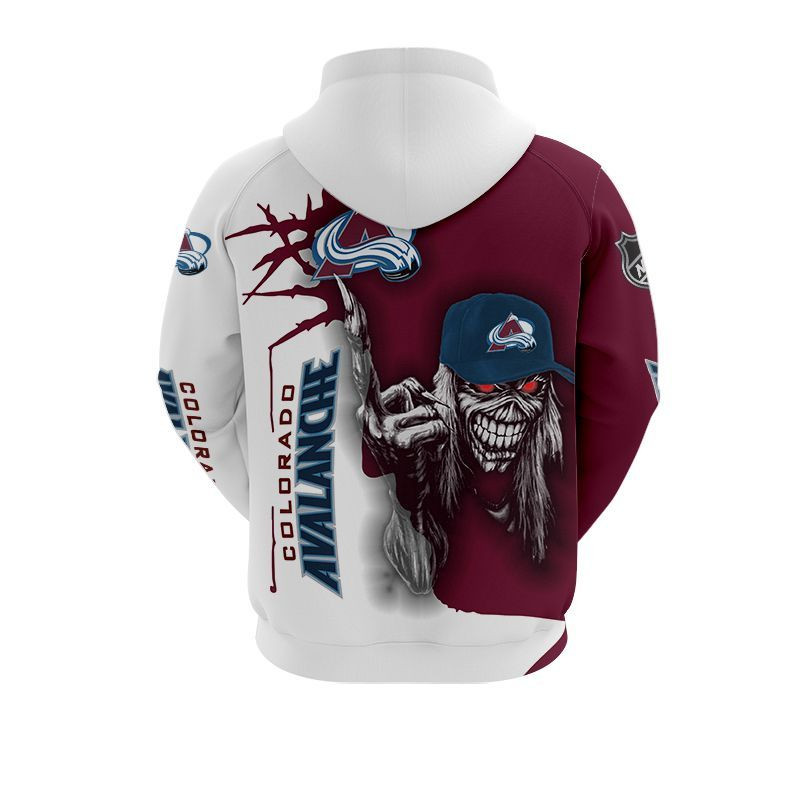 Colorado Avalanche All Over Print Caftan1918 - Famjoys Colorado Avalanche All Over Print Caftan1918 - Famjoys
