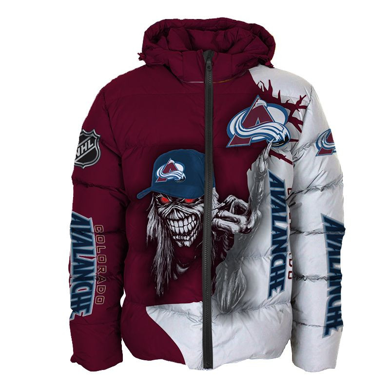 Colorado Avalanche All Over Print Caftan1918 - Famjoys Colorado Avalanche All Over Print Caftan1918 - Famjoys