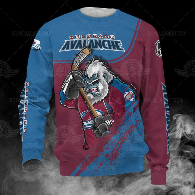 Colorado Avalanche All Over Print Caftan3119 - Famjoys Colorado Avalanche All Over Print Caftan3119 - Famjoys