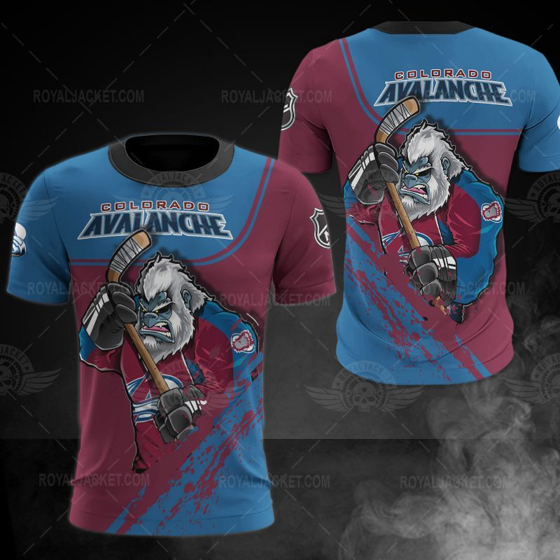 Colorado Avalanche All Over Print Caftan3119 - Famjoys Colorado Avalanche All Over Print Caftan3119 - Famjoys