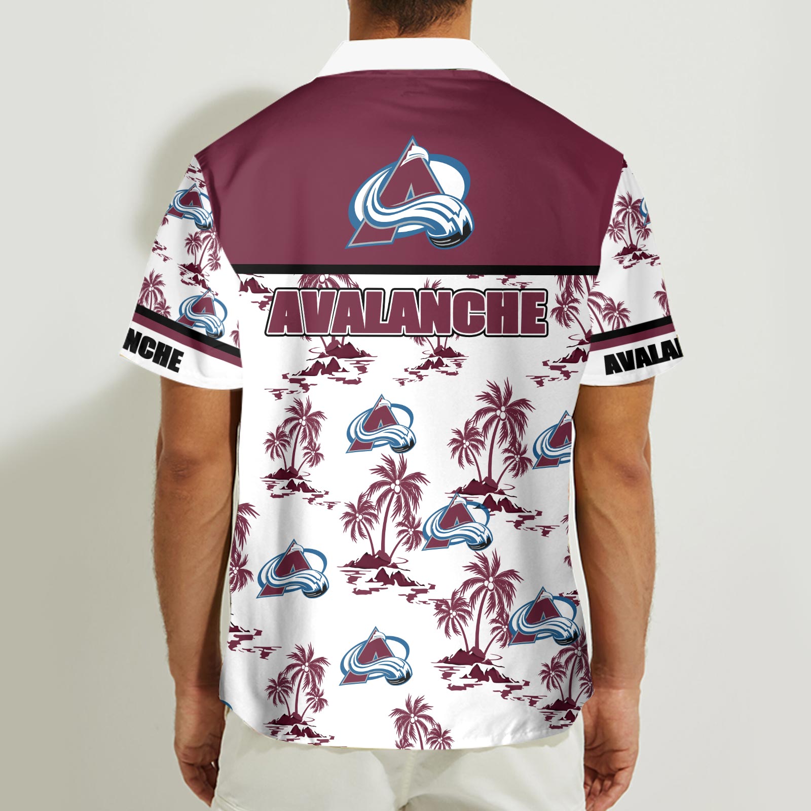 Colorado Avalanche Aloha Shirt - Famjoys Colorado Avalanche Aloha Shirt - Famjoys