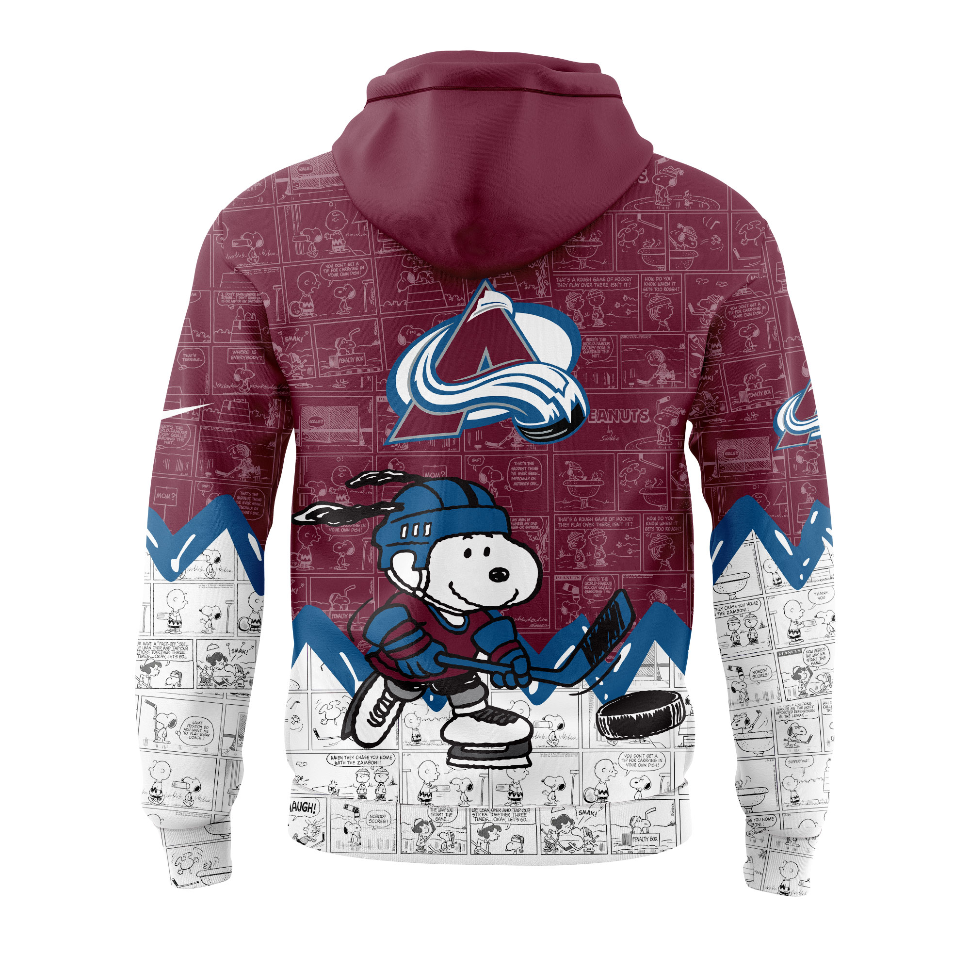 Colorado Avalanche Anniversary of Hoodie - Famjoys Colorado Avalanche Anniversary of Hoodie - Famjoys