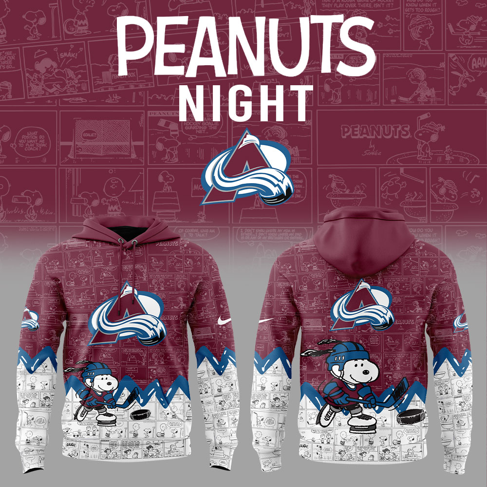 Colorado Avalanche Anniversary of Hoodie - Famjoys Colorado Avalanche Anniversary of Hoodie - Famjoys