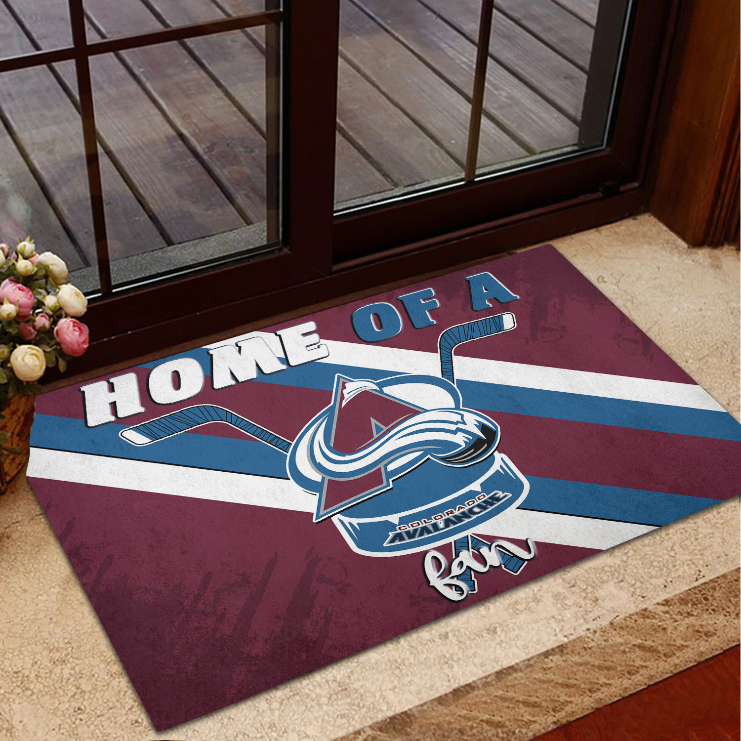 Colorado Avalanche Doormat 367 - Famjoys Colorado Avalanche Doormat 367 - Famjoys