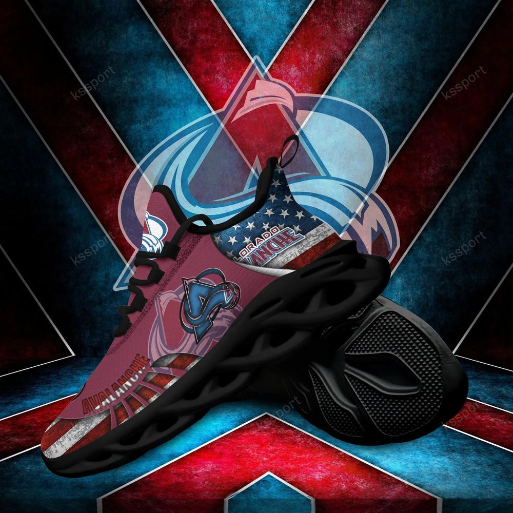 Colorado Avalanche Max Soul Clunky Shoes - Famjoys Colorado Avalanche Max Soul Clunky Shoes - Famjoys