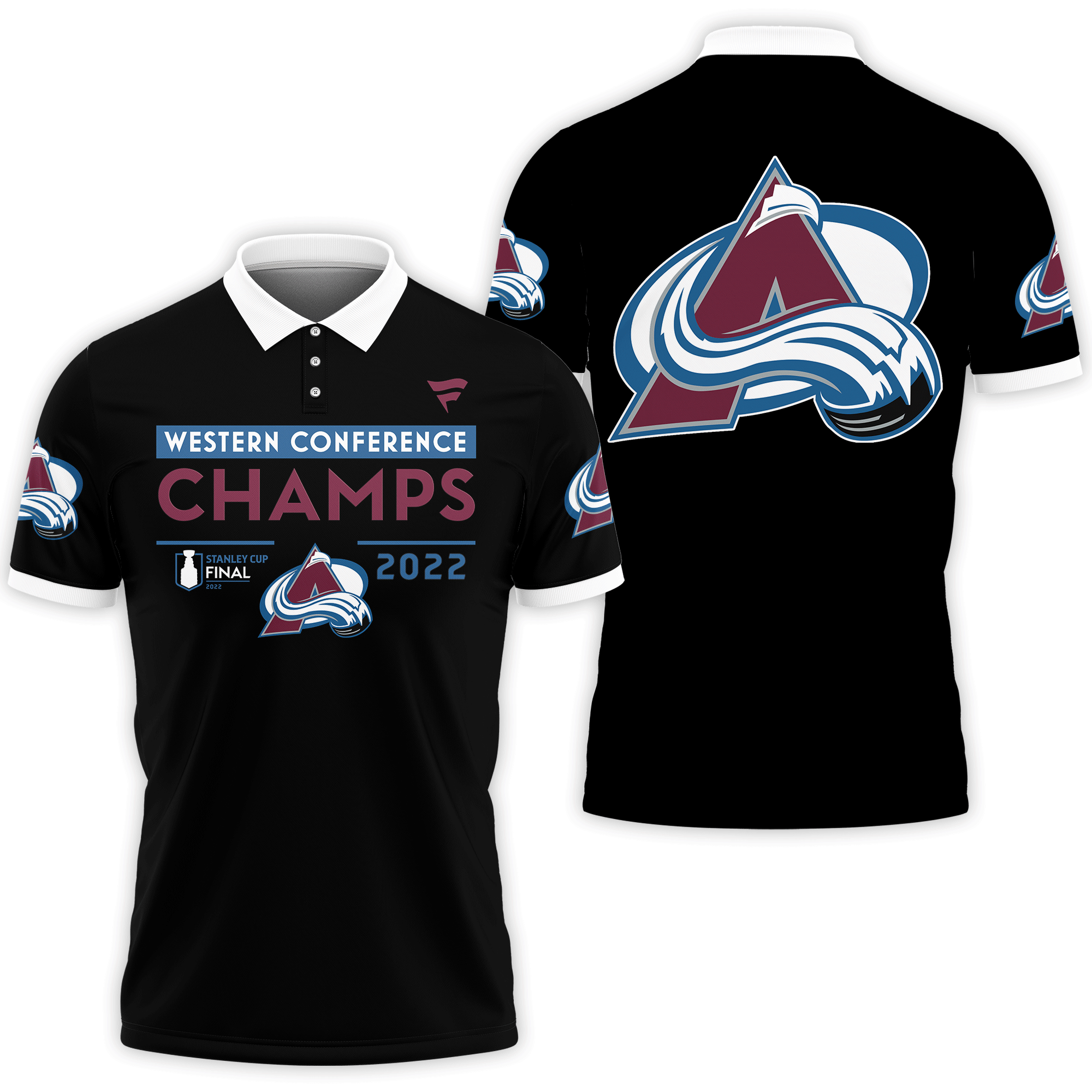 Colorado Avalanche Polo - Famjoys Colorado Avalanche Polo - Famjoys