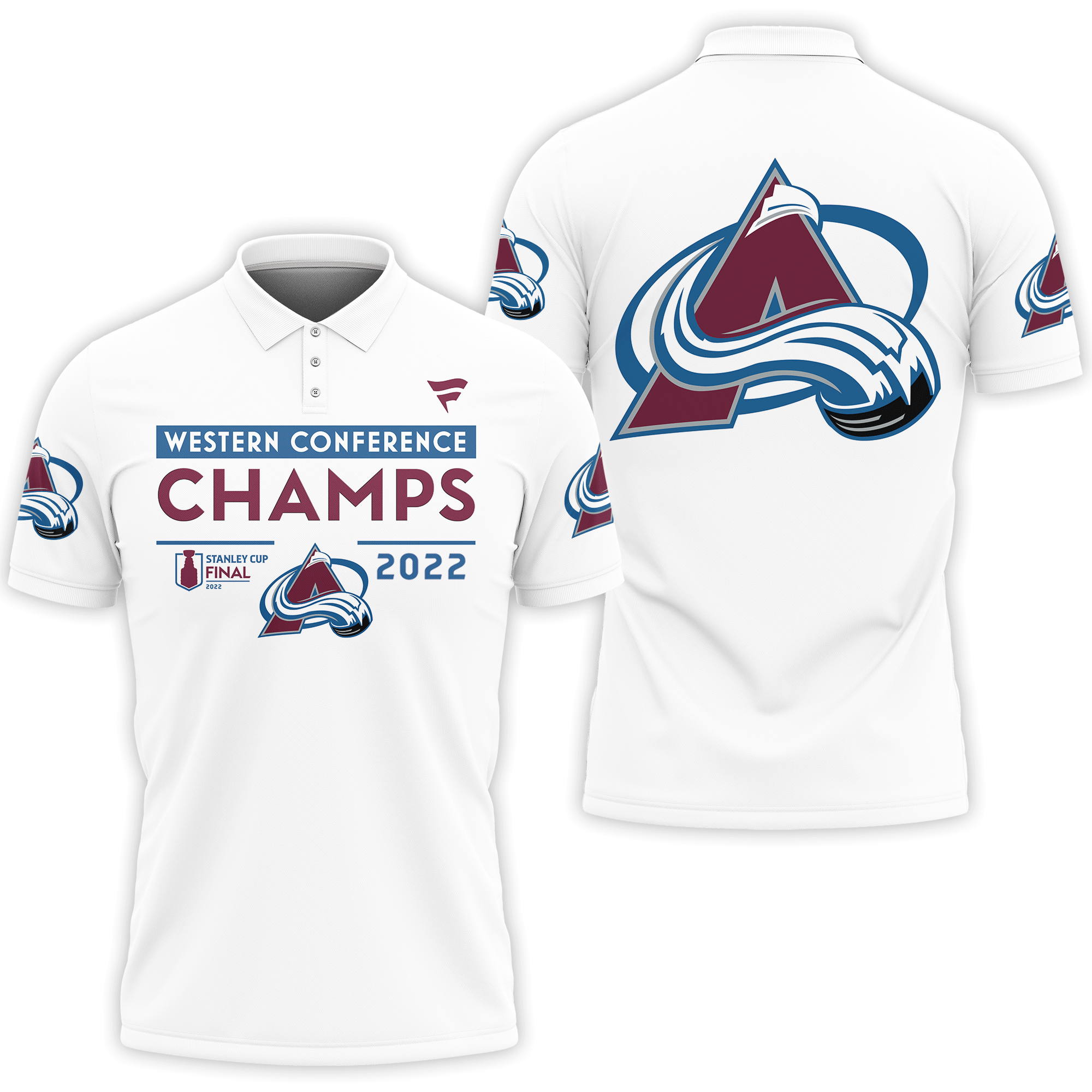 Colorado Avalanche Polo - Famjoys Colorado Avalanche Polo - Famjoys