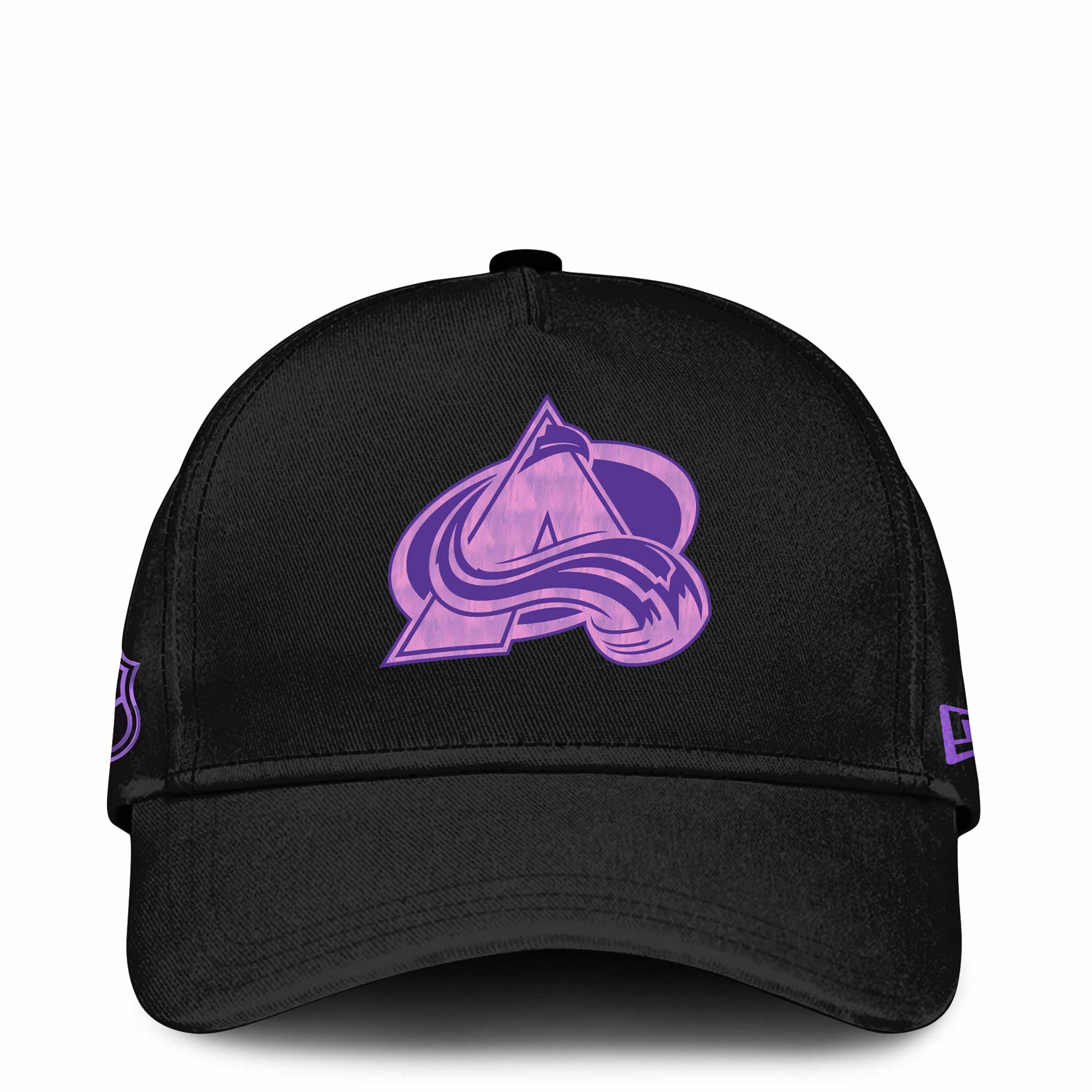 Colorado Avalanche x Hockey Fights Cancer Black Hoodie 2024 - Famjoys Colorado Avalanche x Hockey Fights Cancer Black Hoodie 2024 - Famjoys