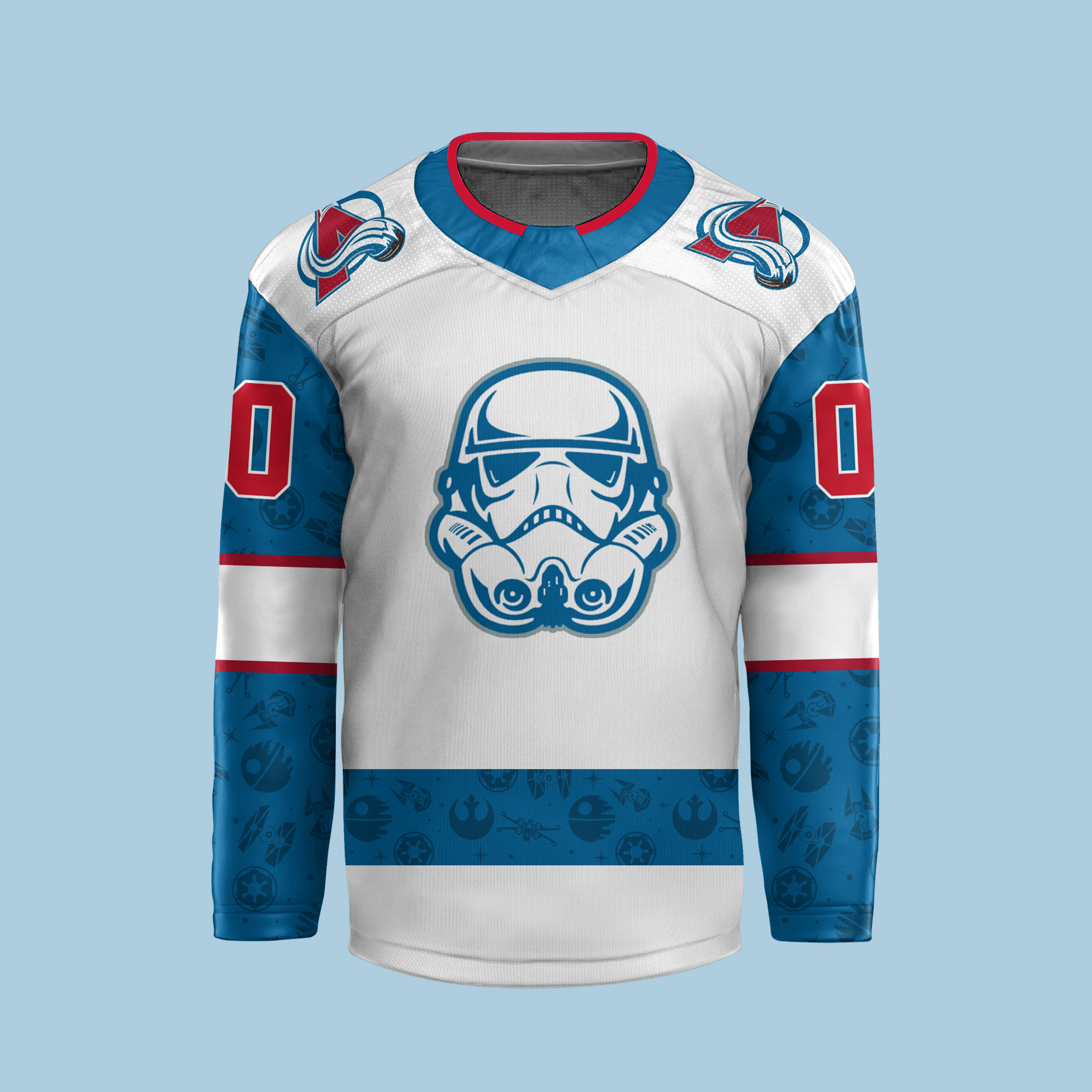 Colorado Avalanche x Star Wars Night Custom jersey - Famjoys Colorado Avalanche x Star Wars Night Custom jersey - Famjoys
