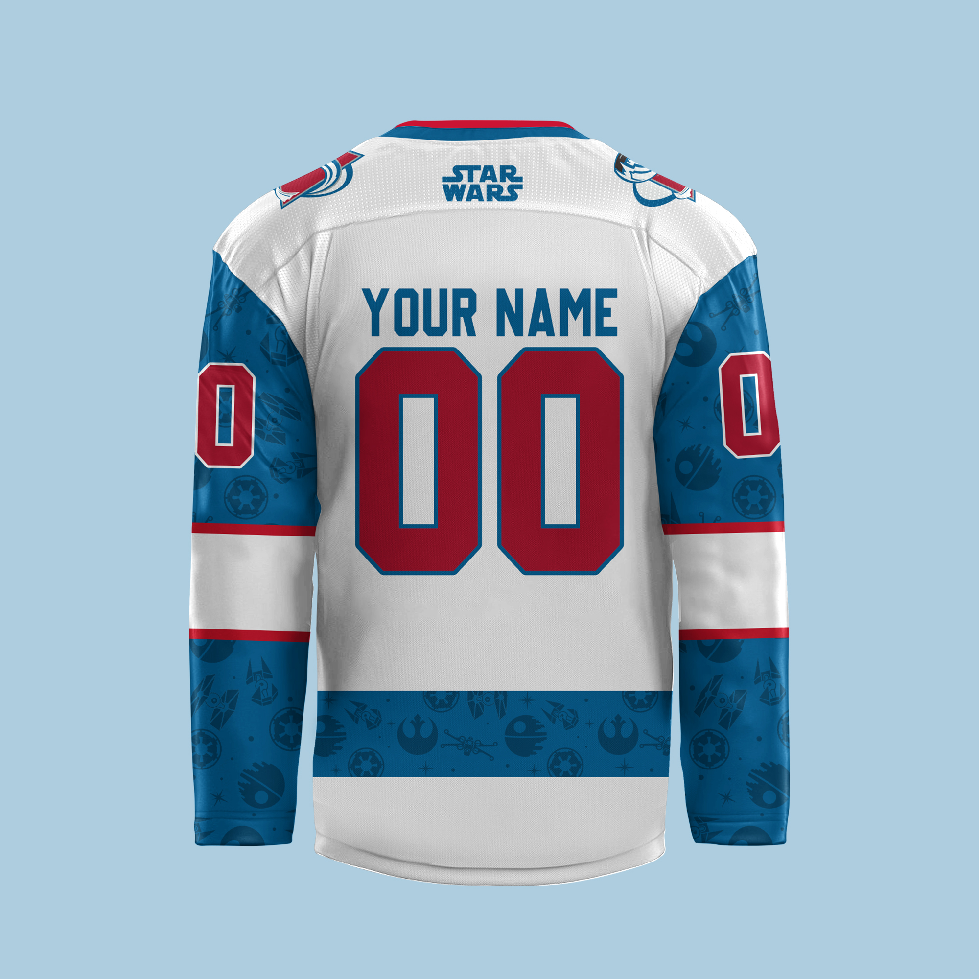 Colorado Avalanche x Star Wars Night Custom jersey - Famjoys Colorado Avalanche x Star Wars Night Custom jersey - Famjoys