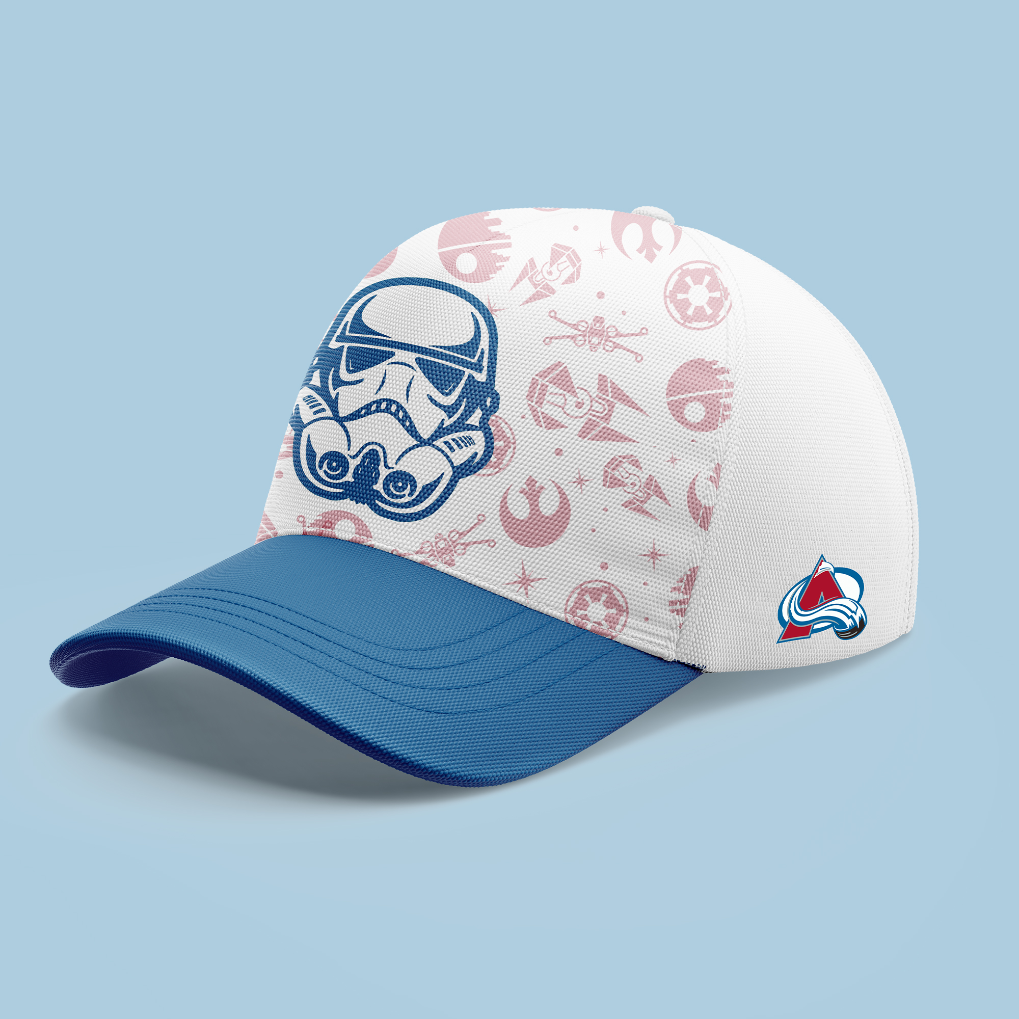 Colorado Avalanche x Star Wars Night Hoodie - Famjoys Colorado Avalanche x Star Wars Night Hoodie - Famjoys