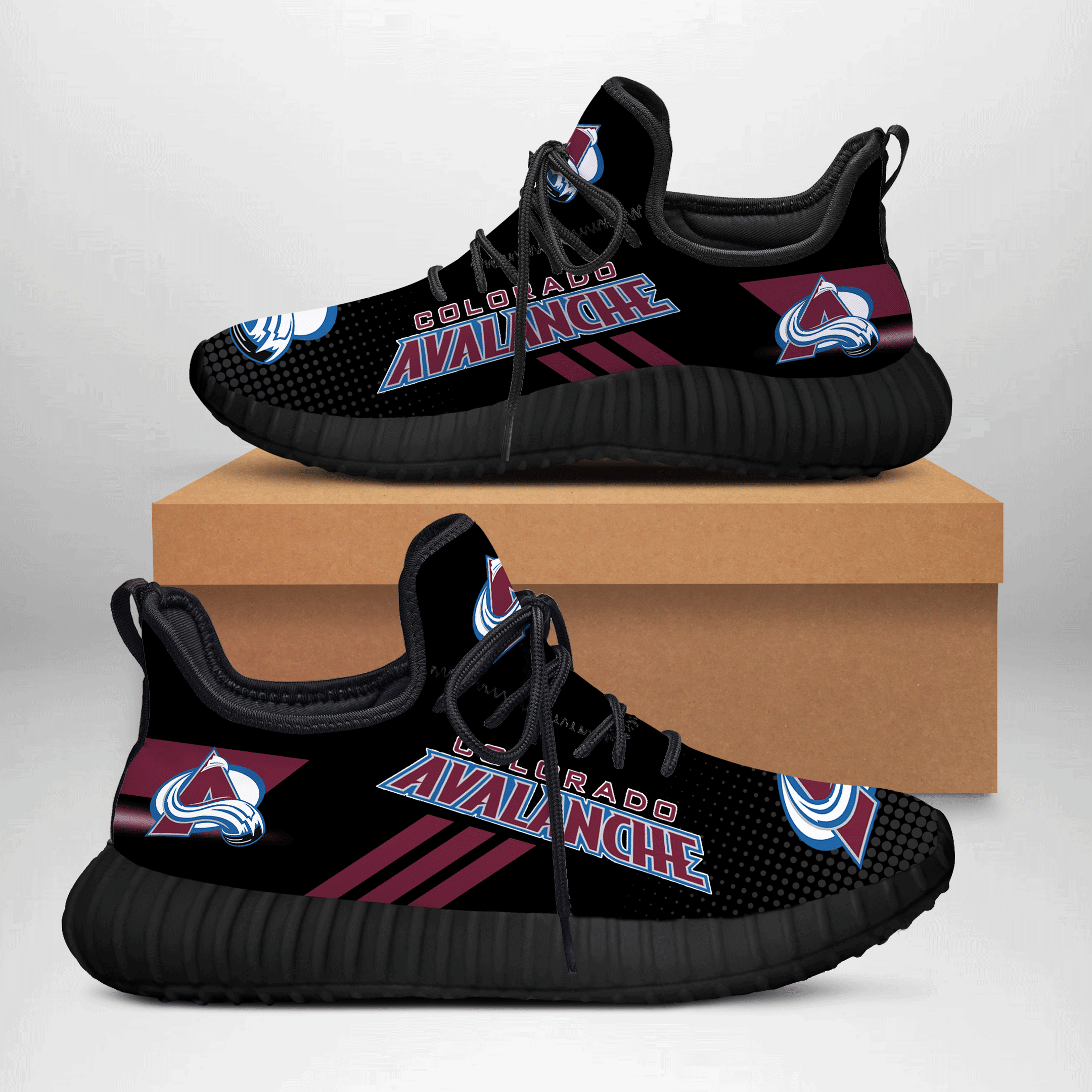 Colorado Avalanche Yz Shoes - Famjoys Colorado Avalanche Yz Shoes - Famjoys