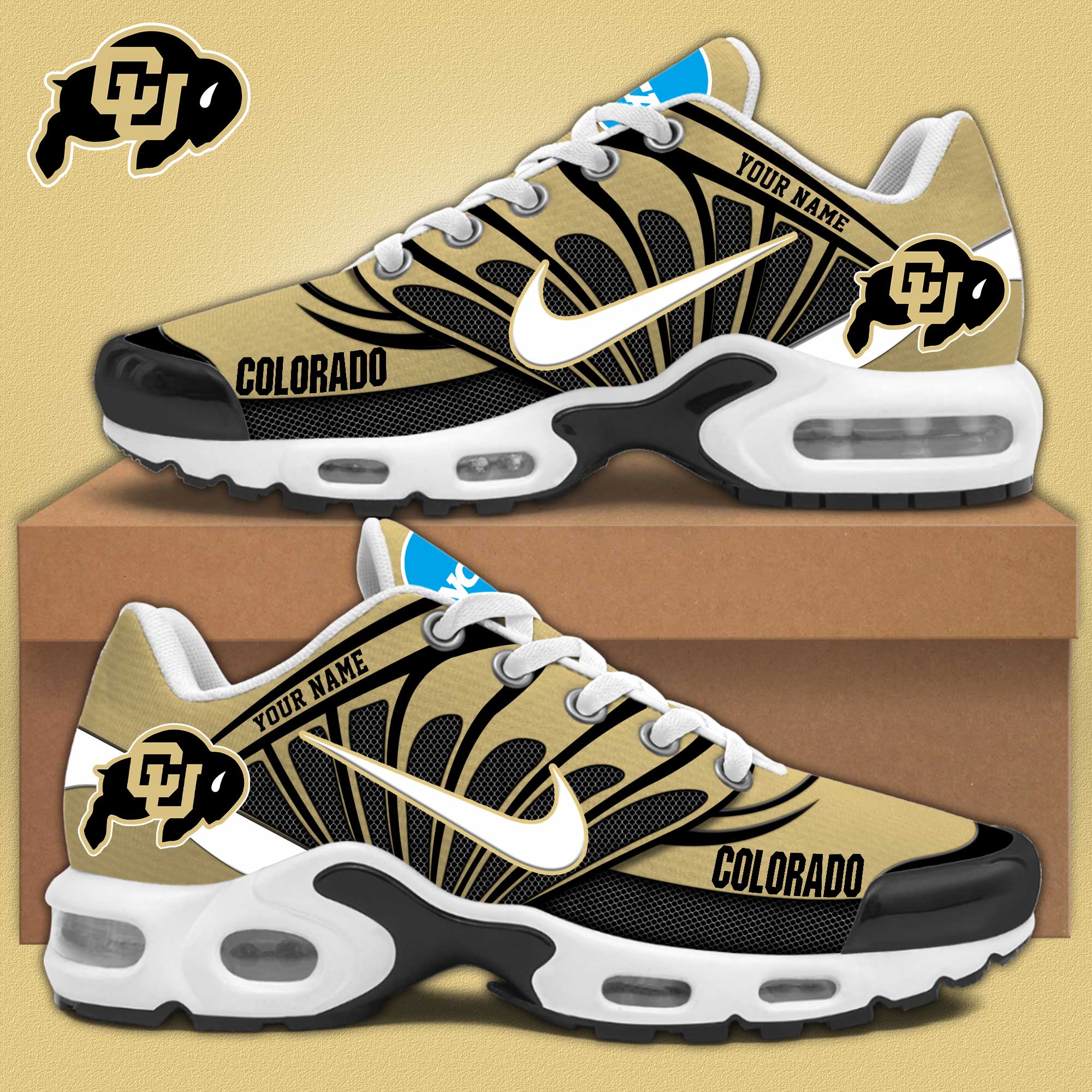 Colorado Buffaloes Air Max Plus Sneakers