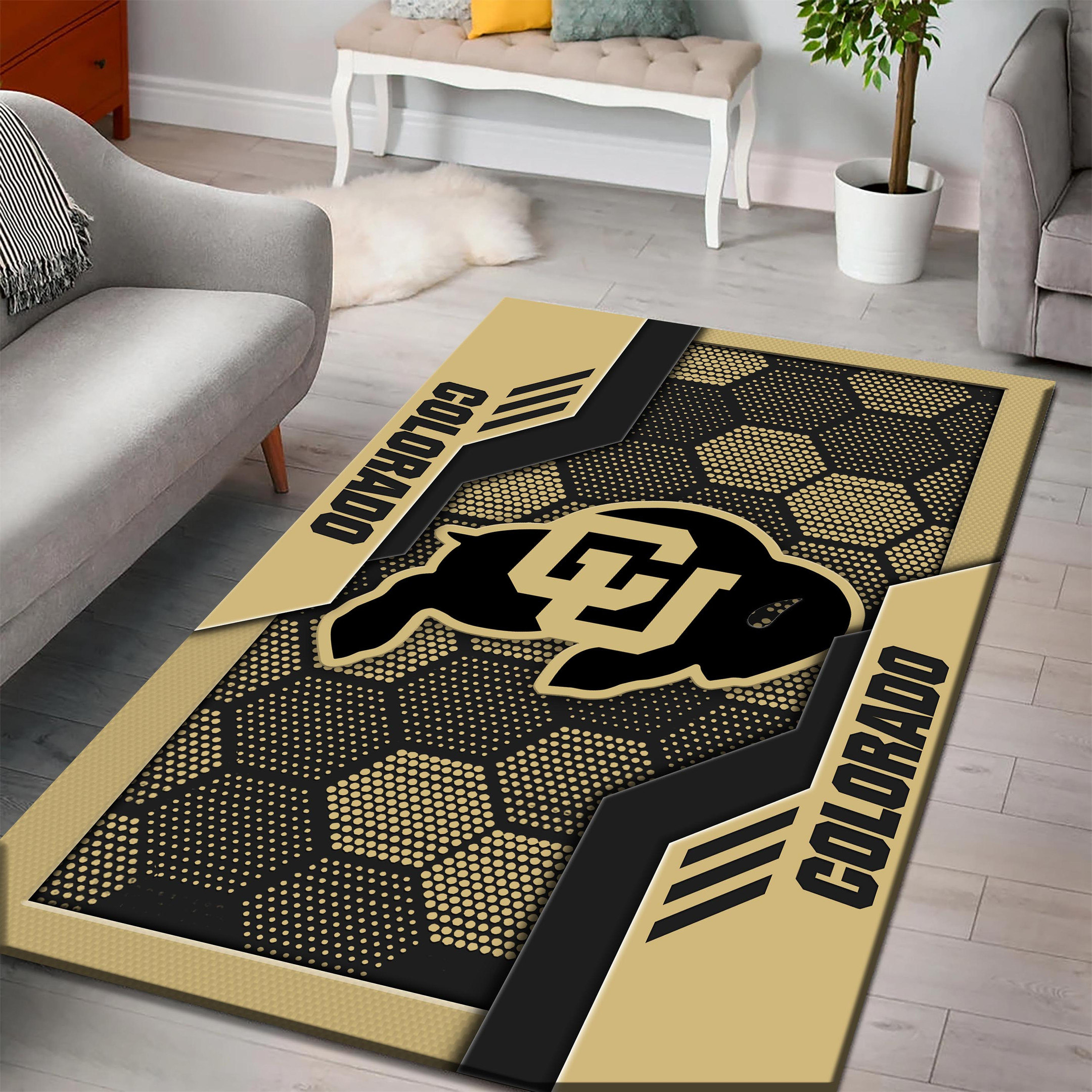 Colorado Buffaloes Area Rugs 3727 - Famjoys Colorado Buffaloes Area Rugs 3727 - Famjoys