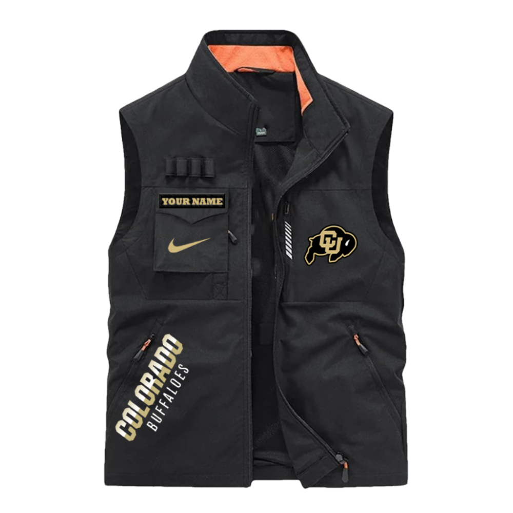 Colorado Buffaloes Frock Vest - Famjoys Colorado Buffaloes Frock Vest - Famjoys