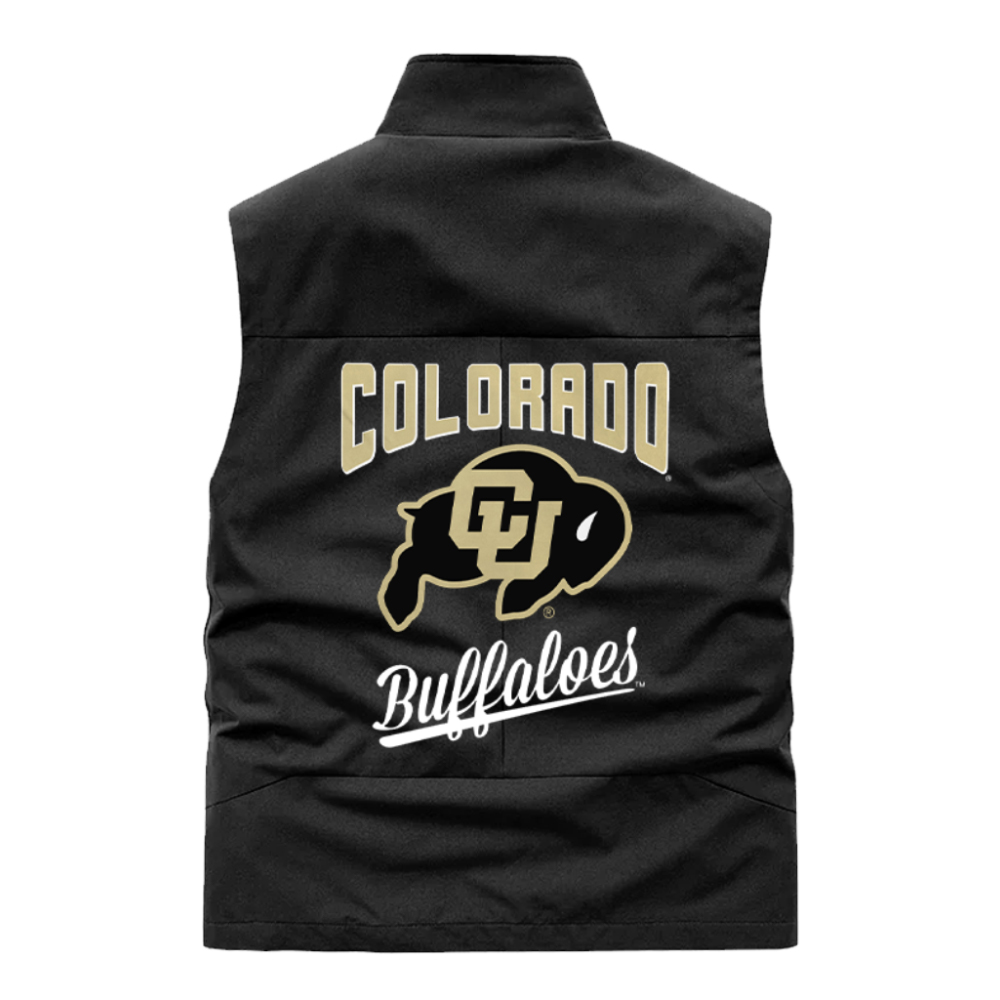 Colorado Buffaloes Frock Vest - Famjoys Colorado Buffaloes Frock Vest - Famjoys