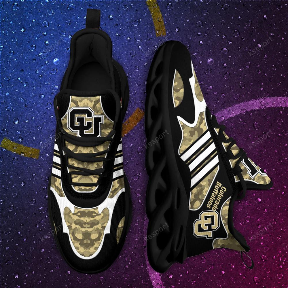 Colorado Buffaloes Max Soul Clunky, Camo Running Sneakers For Fan Ever - Famjoys Colorado Buffaloes Max Soul Clunky, Camo Running Sneakers For Fan Ever - Famjoys