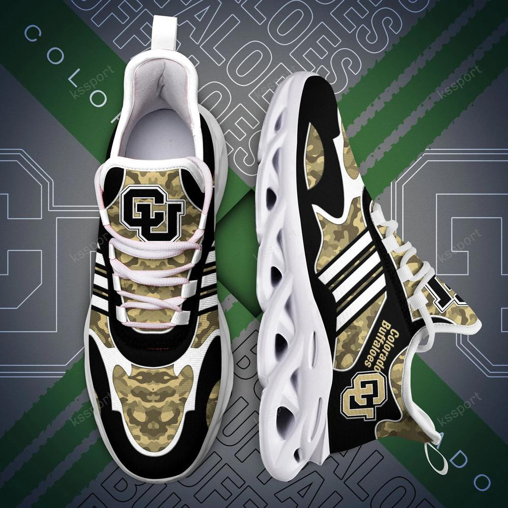 Colorado Buffaloes Max Soul Clunky, Camo Running Sneakers For Fan Ever - Famjoys Colorado Buffaloes Max Soul Clunky, Camo Running Sneakers For Fan Ever - Famjoys