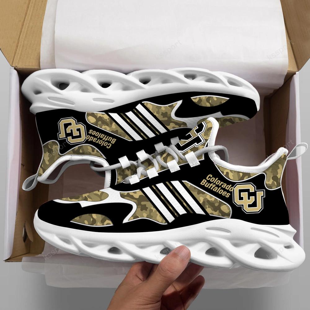 Colorado Buffaloes Max Soul Clunky, Camo Running Sneakers For Fan Ever - Famjoys Colorado Buffaloes Max Soul Clunky, Camo Running Sneakers For Fan Ever - Famjoys