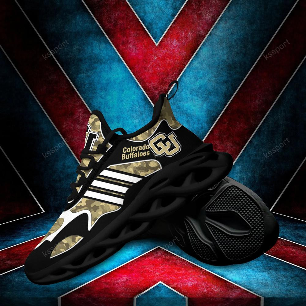 Colorado Buffaloes Max Soul Clunky, Camo Running Sneakers For Fan Ever - Famjoys Colorado Buffaloes Max Soul Clunky, Camo Running Sneakers For Fan Ever - Famjoys
