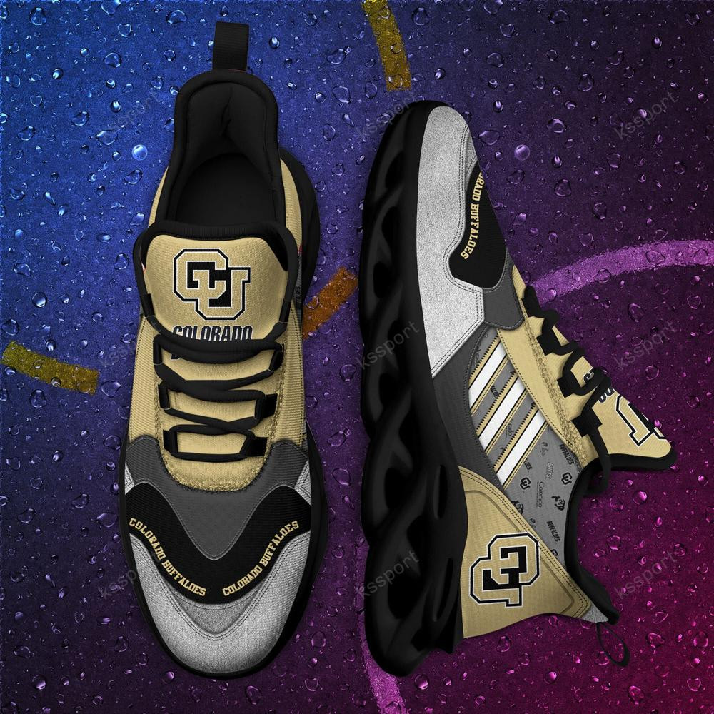 Colorado Buffaloes Max Soul Clunky, Running Sneakers - Famjoys Colorado Buffaloes Max Soul Clunky, Running Sneakers - Famjoys