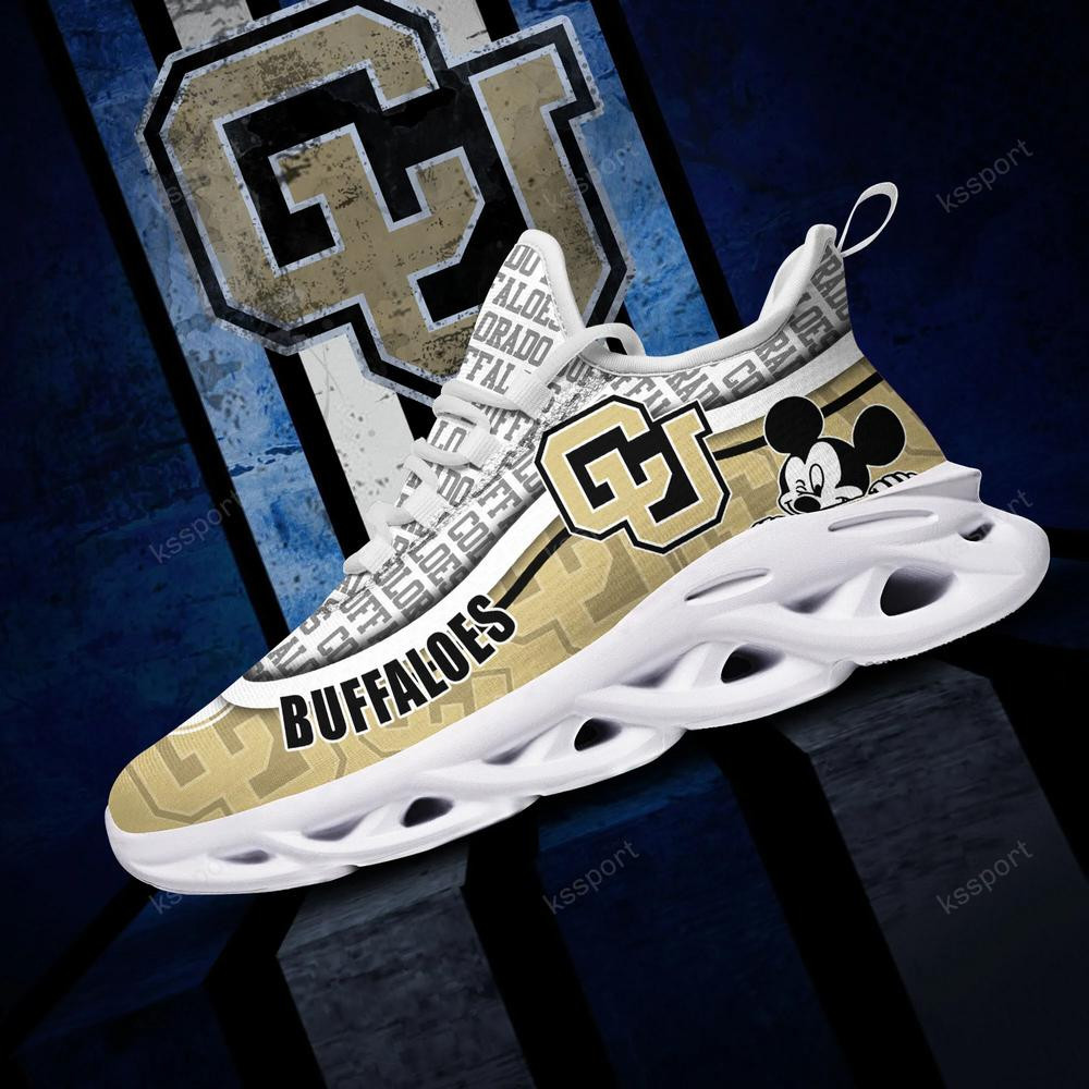 Colorado Buffaloes Max Soul Clunky Sneakers - Famjoys Colorado Buffaloes Max Soul Clunky Sneakers - Famjoys