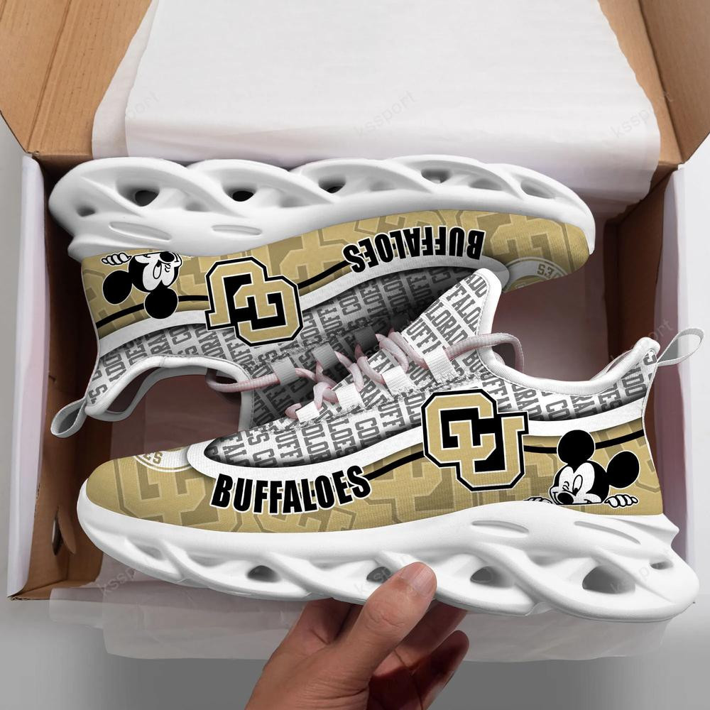 Colorado Buffaloes Max Soul Clunky Sneakers - Famjoys Colorado Buffaloes Max Soul Clunky Sneakers - Famjoys