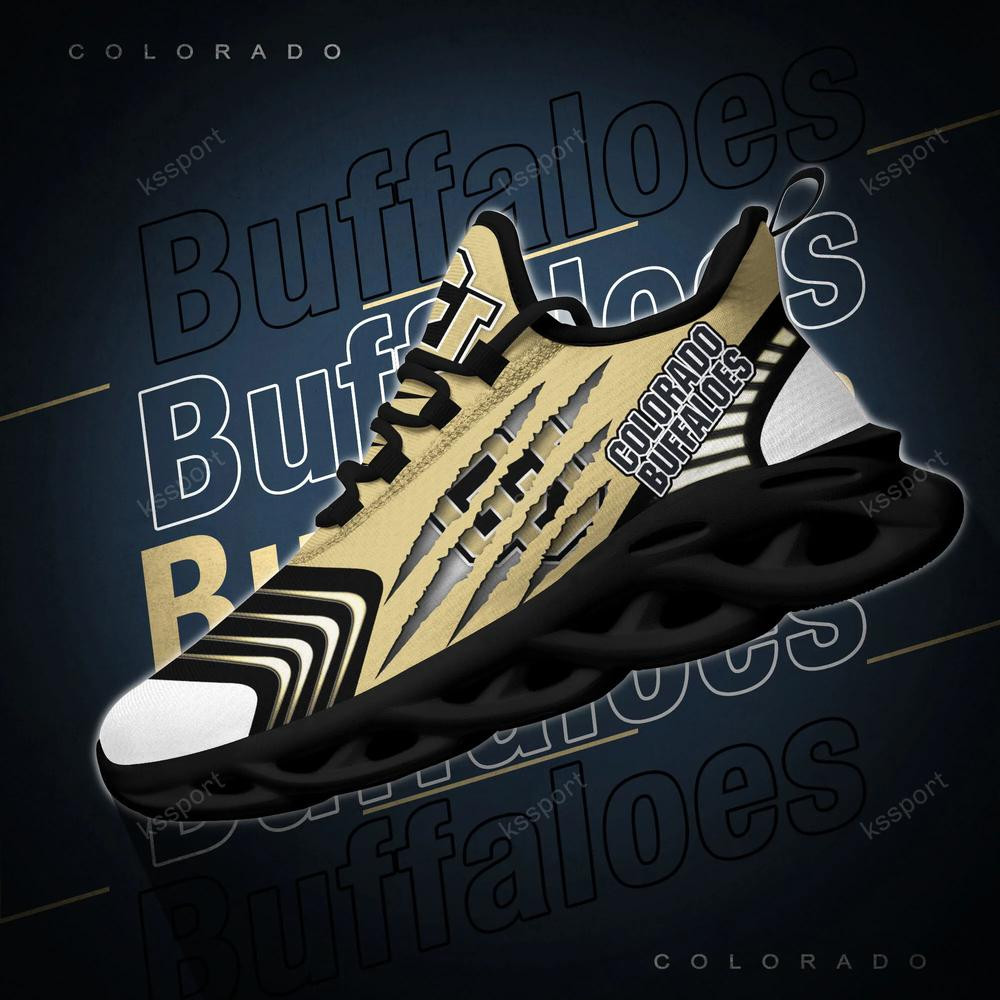 Colorado Buffaloes Max Soul Sneakers Chunky - Famjoys Colorado Buffaloes Max Soul Sneakers Chunky - Famjoys