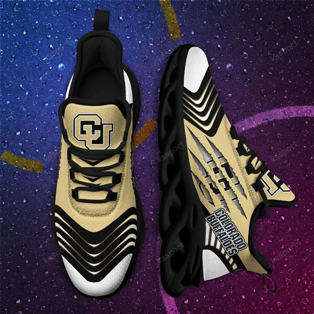 Colorado Buffaloes Max Soul Sneakers Chunky - Famjoys Colorado Buffaloes Max Soul Sneakers Chunky - Famjoys