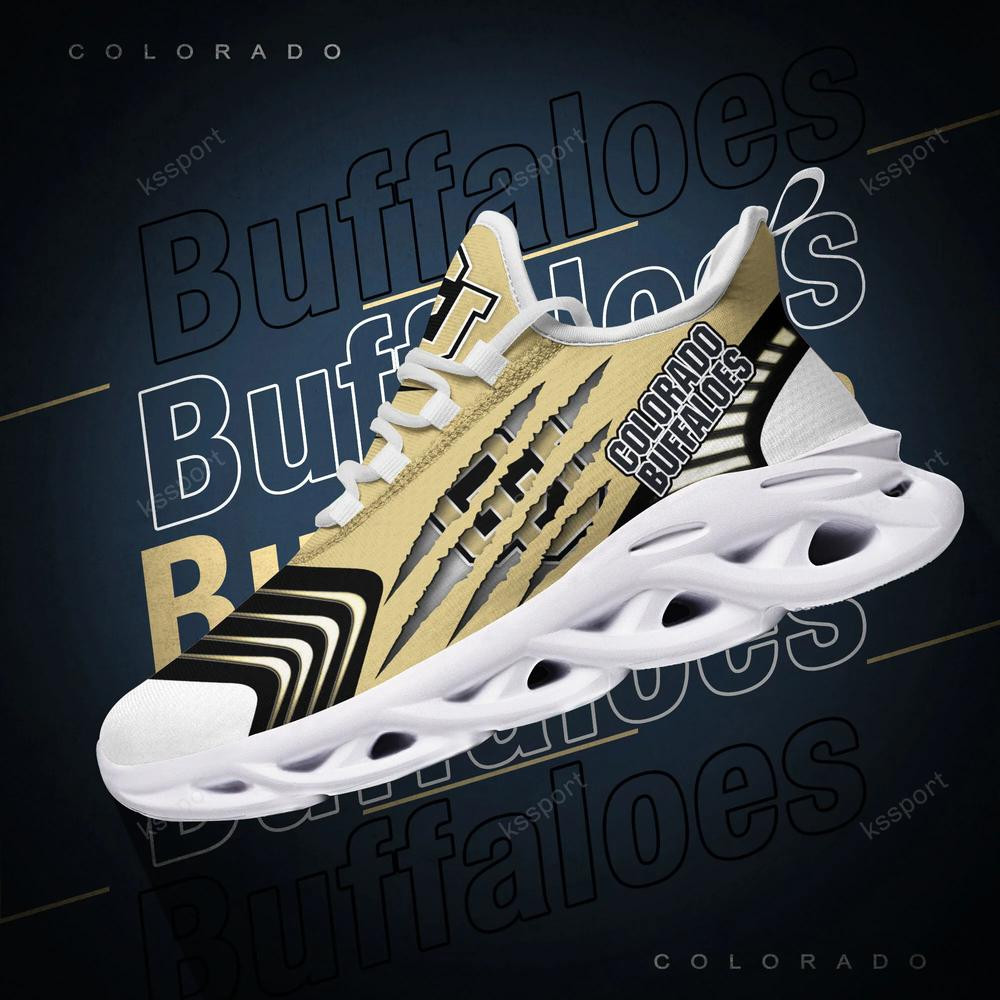 Colorado Buffaloes Max Soul Sneakers Chunky - Famjoys Colorado Buffaloes Max Soul Sneakers Chunky - Famjoys