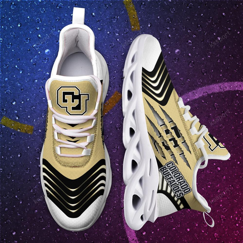 Colorado Buffaloes Max Soul Sneakers Chunky - Famjoys Colorado Buffaloes Max Soul Sneakers Chunky - Famjoys