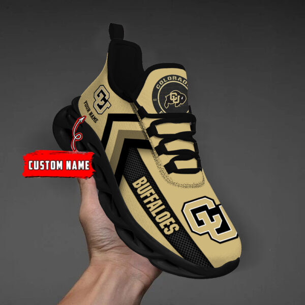 Colorado Buffaloes Personalized Custom Name Max Soul Shoes DS003 - Famjoys Colorado Buffaloes Personalized Custom Name Max Soul Shoes DS003 - Famjoys