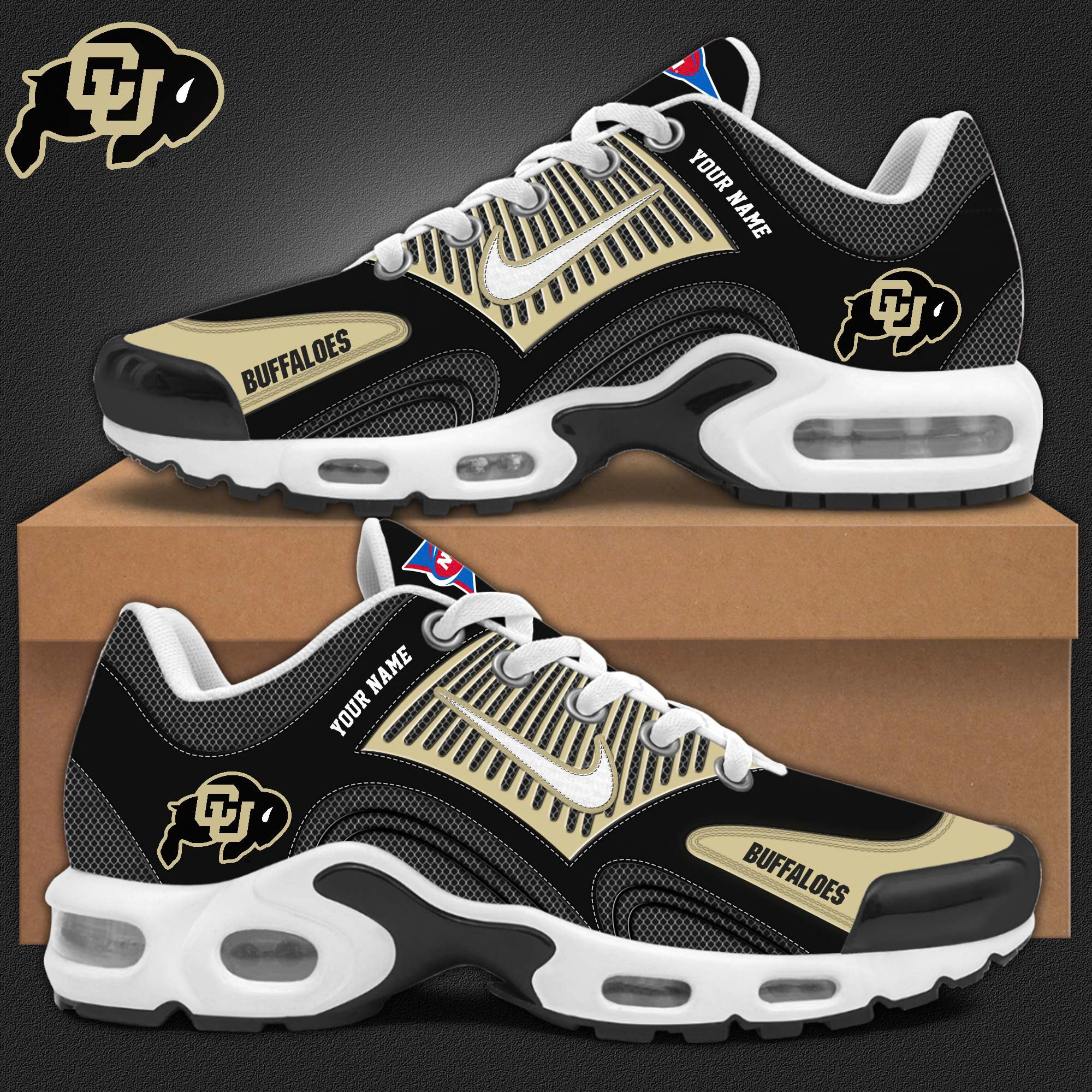 Colorado Buffaloes Premium Sneakers - Famjoys Colorado Buffaloes Premium Sneakers - Famjoys