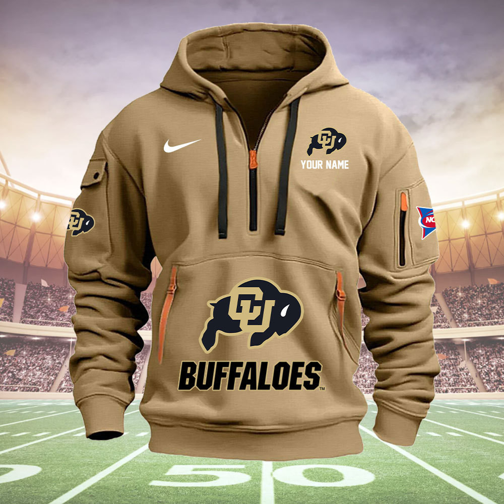 Colorado Buffaloes Quarter Zip Hoodie
