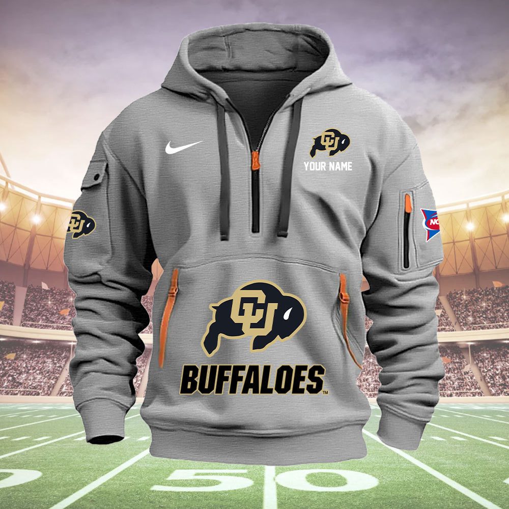 Colorado Buffaloes Quarter Zip Hoodie